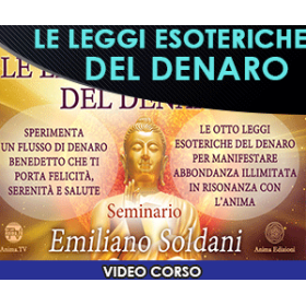 Le Leggi esoteriche del Denaro - EMILIANO SOLDANI (In offerta speciale a 36.60€ anzichè 48.80€)