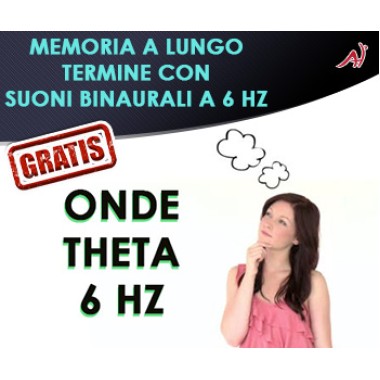 MEMORIA A LUNGO TERMINE CON SUONI BINAURALI A 6 Hz Onde Theta - Meditazione Profonda