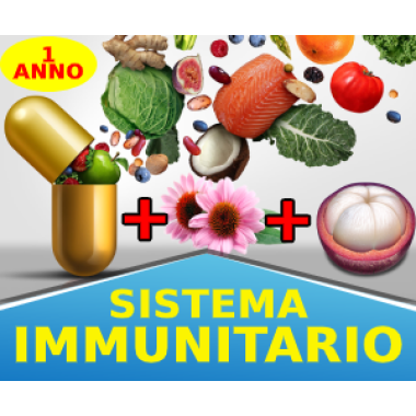 COME POTENZIARE IL TUO SISTEMA IMMUNITARIO (INTEGRAZIONE 1 ANNO + MINICORSO + MEDITAZIONE)