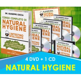 Natural Hygiene - L'intestino intelligente - Giuseppe Cocca (Cofanetto con 4 DVD e 1 CD Mp3)