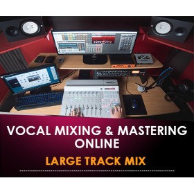 VOCALS MIXING & MASTERING ONLINE - LARGE TRACK MIX (In Offerta Lancio a 117 € anzichè 320 €)