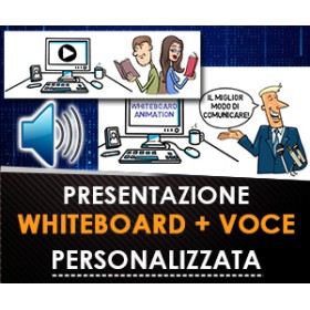 VIDEO ANIMATO WHITEBOARD + VOCE